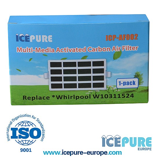 Icepure ICP-AF002 voor Whirlpool Microban ANT001 Luchtfilter