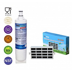 Bauknecht SBS003 Waterfilter + HYG001 Antibacteriele Luchtfilter van Icepure